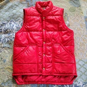 Swingster | 80s Vintage Red Puffer Vest